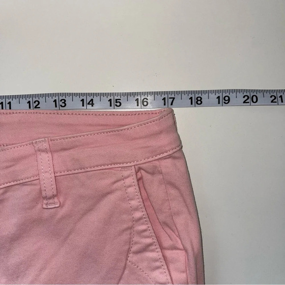 Torrid Pink Mid-rise Stretch Twill Chino Skinny Cropped Pants 10 Women’s - Picture 9 of 14